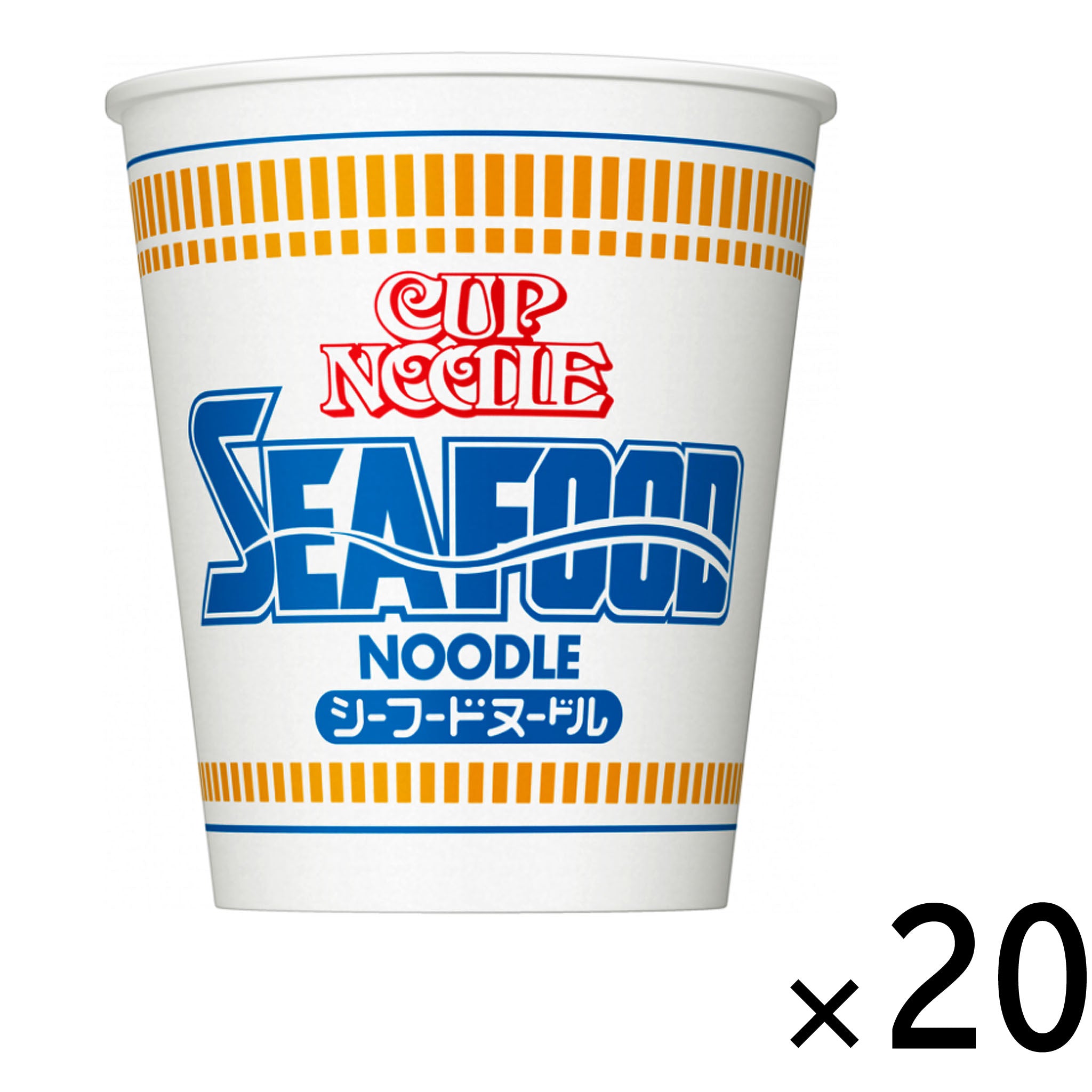 Nissin Cup Noodle Seafood【20 Set】